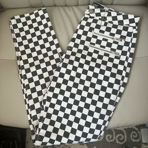Checkered Twig high rise skinny jeans BDG UO